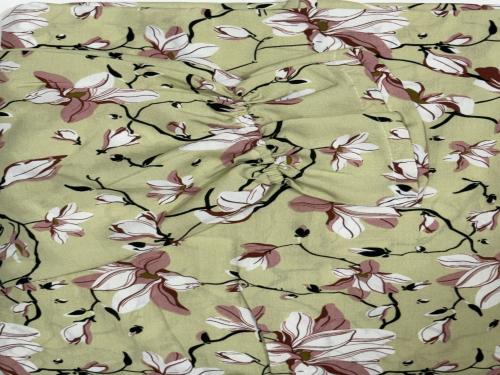 شرشف سحاب باللون اخضر عشبي فاتح الكم فرنسي الطول م...