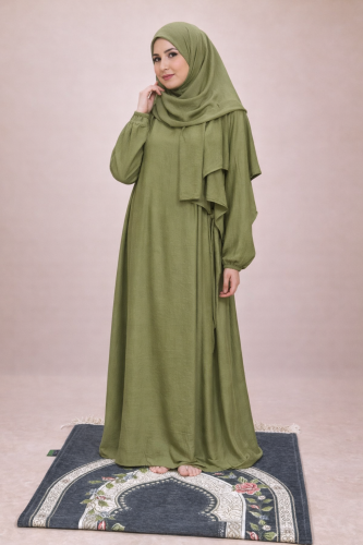 طقم شرشف حرير مغسول لف الطول 160 cm من الكتف مع سج...