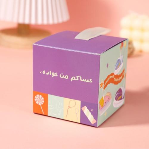 ٦ علب توزيعات العيد ( عساكم من عواده)