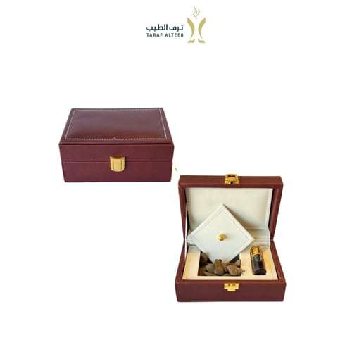 شنطة عود وبخور جلد