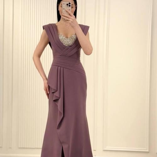 فستان تركي موف