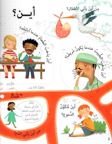 أسئلة و أجوبة جسم الإنسان