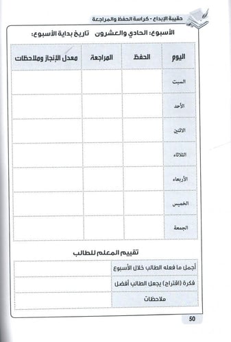 حقيبة الإبداع في حفظ القرآن و العمل به (4 كتب)