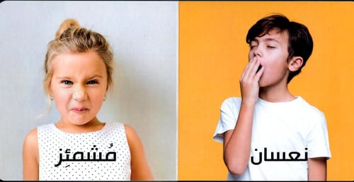 المشاعر - سلسلة كلماتي الأولى