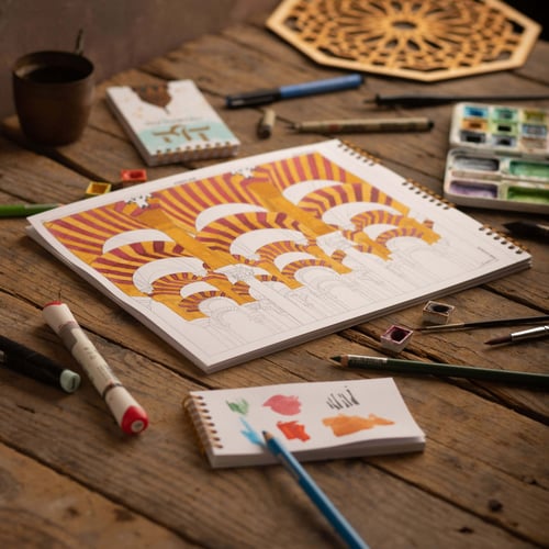 تراث - كتاب تلوين