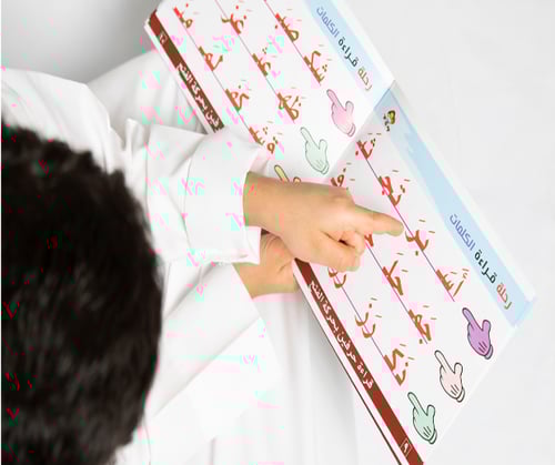 رحلة قراءة الكلمات