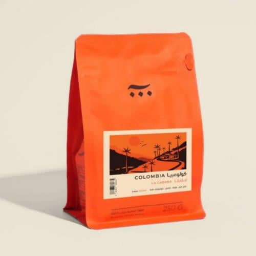 محمصة آش - كولومبيا لا كابانا , مجففة 250g