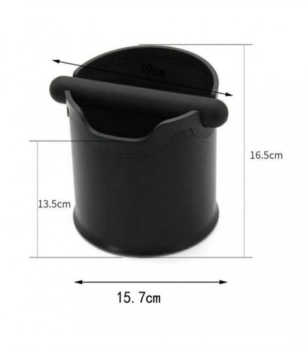 حاوية قهوة | Knock Box Black