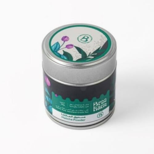 شاي الماتشا من بريهانت عضوي فاخر 30 جرام