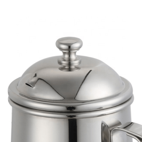 ابريق ترشيح ستانلس ستيل احترافي فضي 600ml