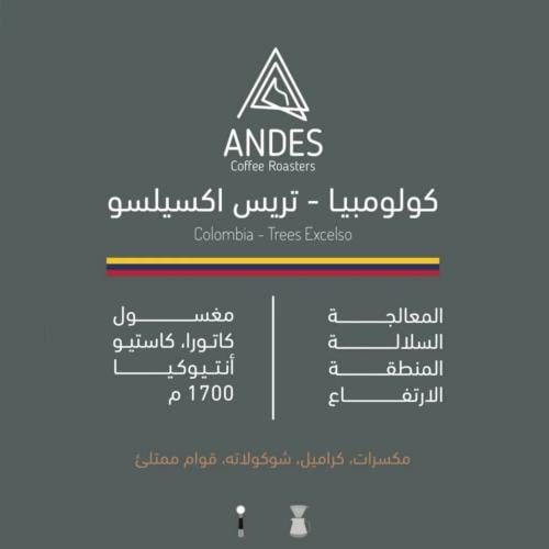 محمصة أنديز - كولومبيا تريس أكسيلسو 250g