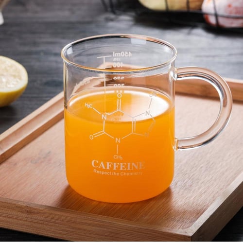 كوب زجاجي سعة 450 مل