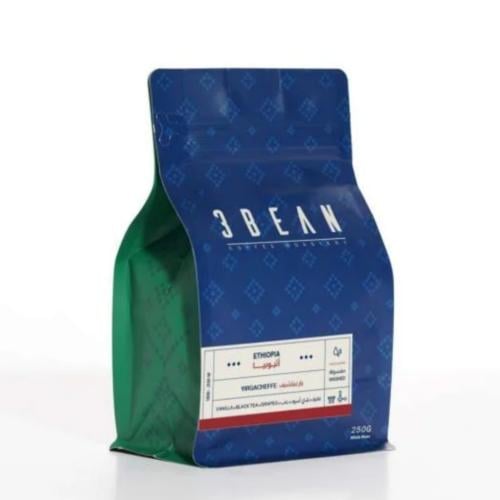 محمصة ثري بين - اثيوبيا يرغاتشيف , مغسولة 250g