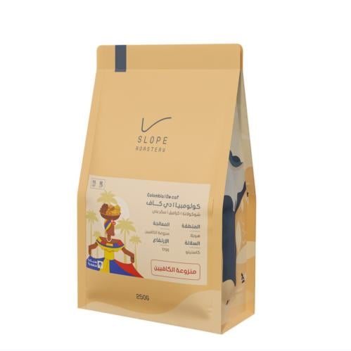 محمصة سلوب - كولومبيا ، ديكاف 250g