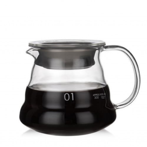 سيرفر قهوة V60 زجاجي 360 مل - مقاس 01