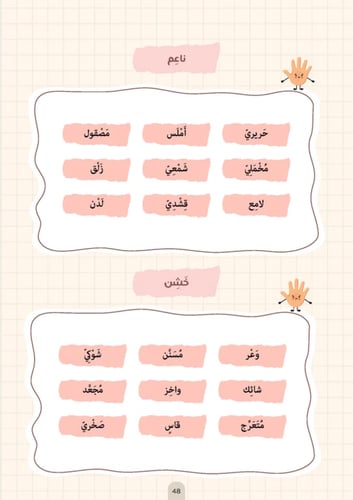 معجم الكلمات والعبارات الوصفية لطلبة المدارس