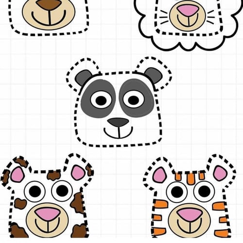 لعبة خطوط منقطة