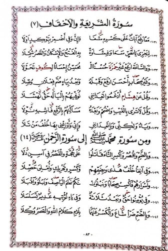 متن الشاطبية حرز الأماني ووجه التهاني صغير