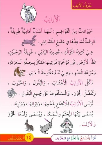 قصص الحروف العربية - القسم الأول