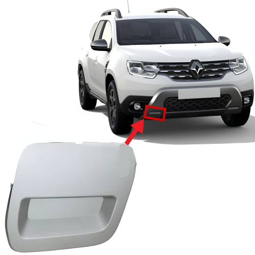 غطاء ديكور صدام داستر امامي يمين فضي 2018-2022