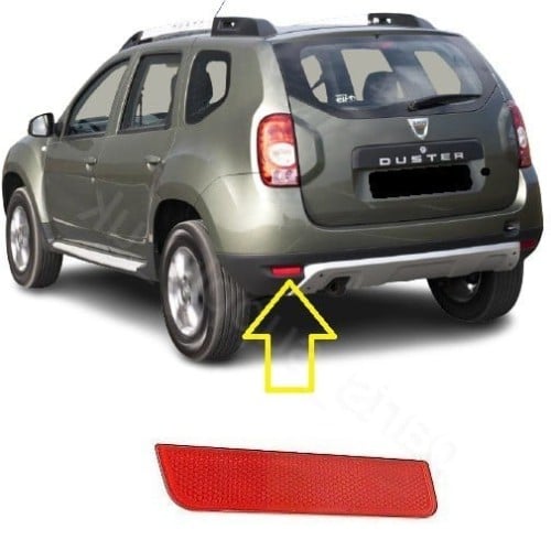 عاكس صدام خلفي داستر يسار