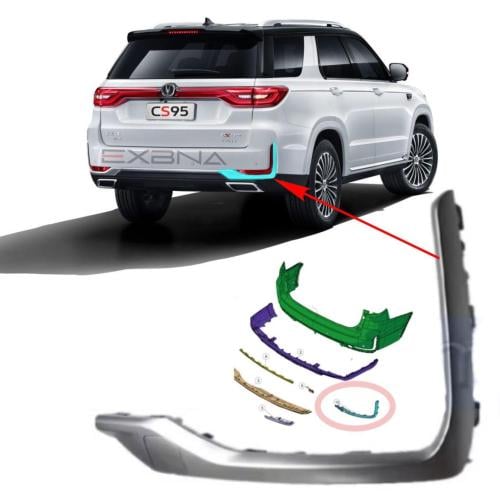 زيك صدام خلفي يمين CS95 شانجان طبق الاصل 2020-2023