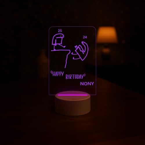 قاعدة مضيئة - يوم ميلاد 5