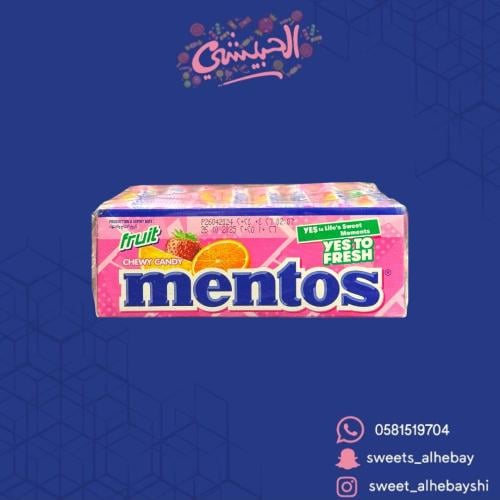 منتوس حلوى بنكهة الفواكه ( 24×29 جرام )