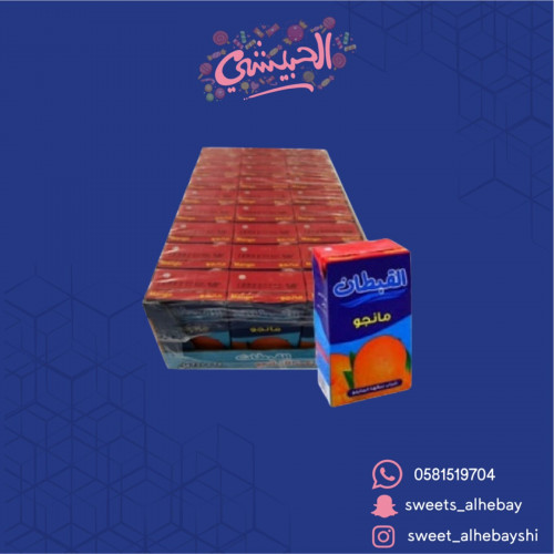 عصير قبطان مانجو (27حبه×250مل)