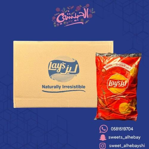 ليز حار صغير كرتون ( 6×21 حبه )