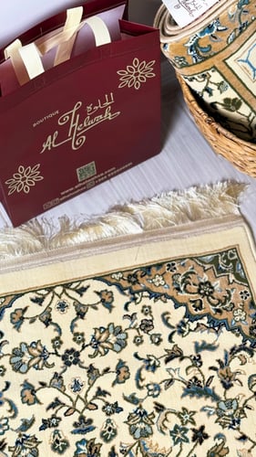 سجادة الروضة (بيج) سماكة 8 ملم 70*110