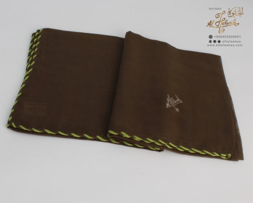 شيلة/طرحة بوال لقطة يدوي دبل 2م55xسم