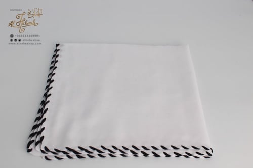 شيلة/طرحة بوال لقطة يدوي دبل 2م55xسم