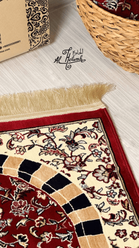 سجادة الروضة (أحمر) سماكة 8 ملم 70*110