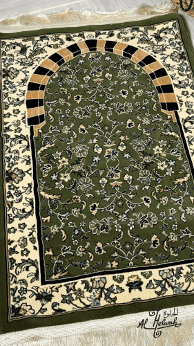 سجادة الروضة (أخضر) سماكة 8 ملم 70*110