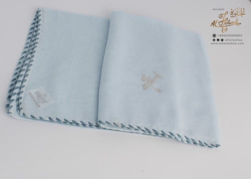 شيلة/طرحة بوال لقطة يدوي دبل 2م55xسم