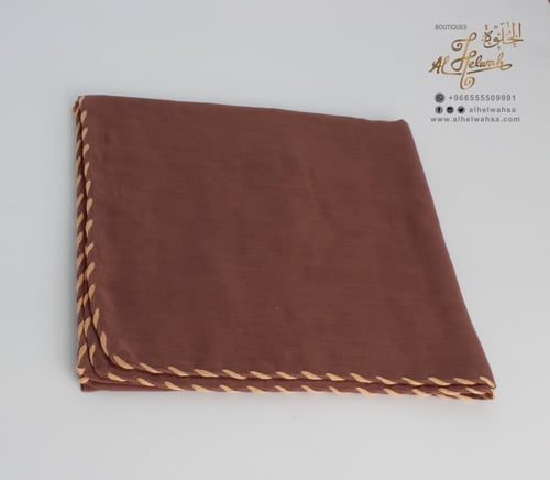 شيلة/طرحة بوال لقطة يدوي دبل 2م55xسم