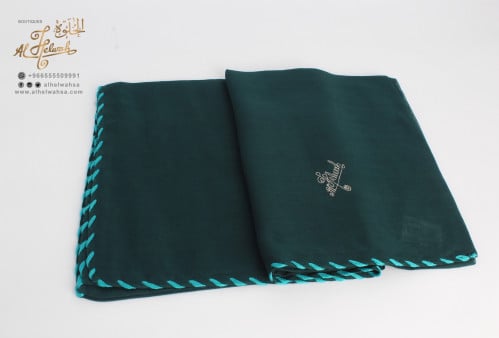 شيلة/طرحة بوال لقطة يدوي دبل 2م55xسم