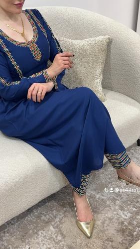 جلابية مع السروال