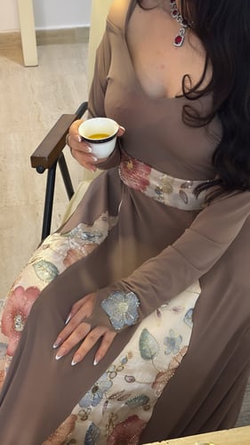 فستان دبل كلوش