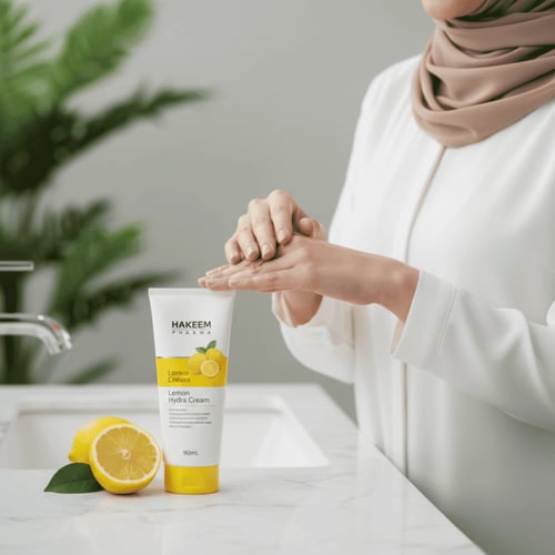 هيدرا كريم ترطيب اليدين بخلاصة الليمون - عبوة