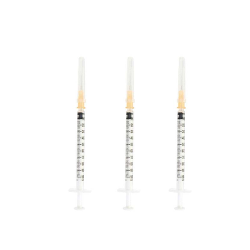 سرنجات 1 مل معقمة صيني 100 قطعه