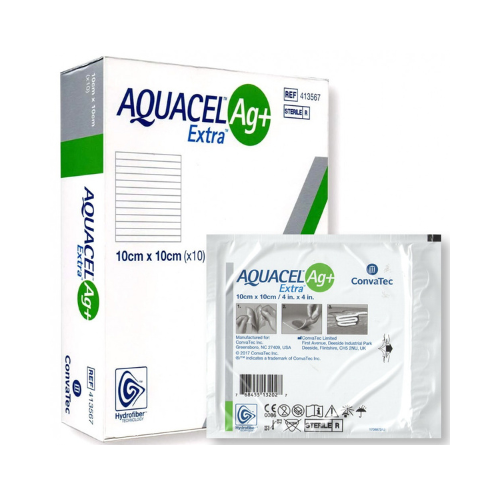 ضماد اكواسيل بالفضة 10سم ×10سم