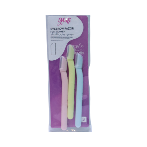 شفرات حلاقة للحواجب 3 قطع XR-B045