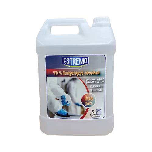 كحول معقم ايزوبروبيل 70% جالون 5 لتر - استريمو
