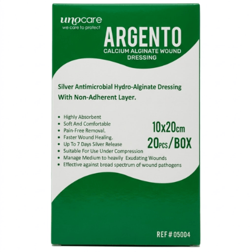 ARGENTO ضماد الجروح بالفضة 10*10 سم