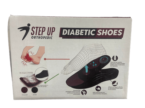 حذاء لمرضى السكر مغلق - step up