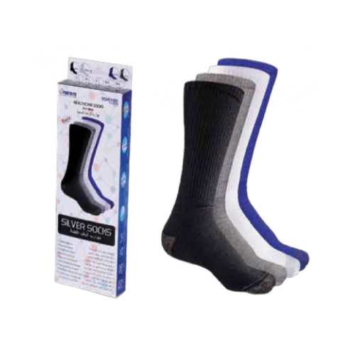 جوارب الياف الفضة MSHS1001