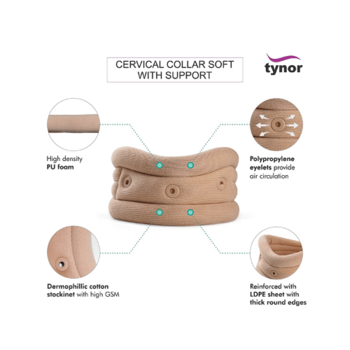 تاينور دعامة رقبة سوفت مع دعامة B 02