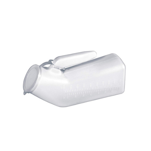 مبولة بلاستيكية رجالي بغطاء